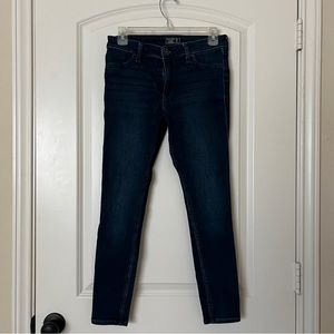 a&f Dark Mid Rise Jean Legging